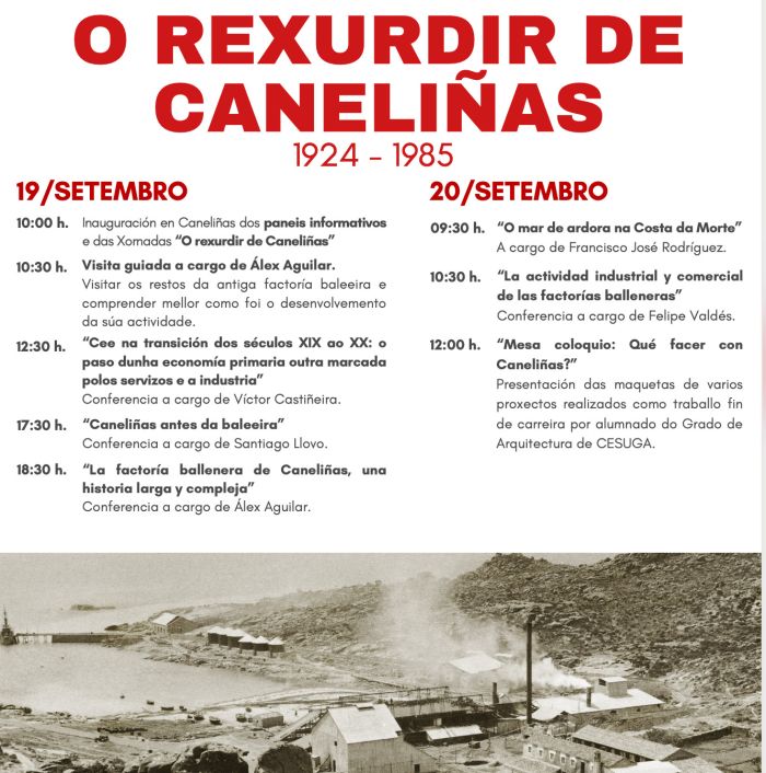 O Rexurdir de Caneliñas, en Cee