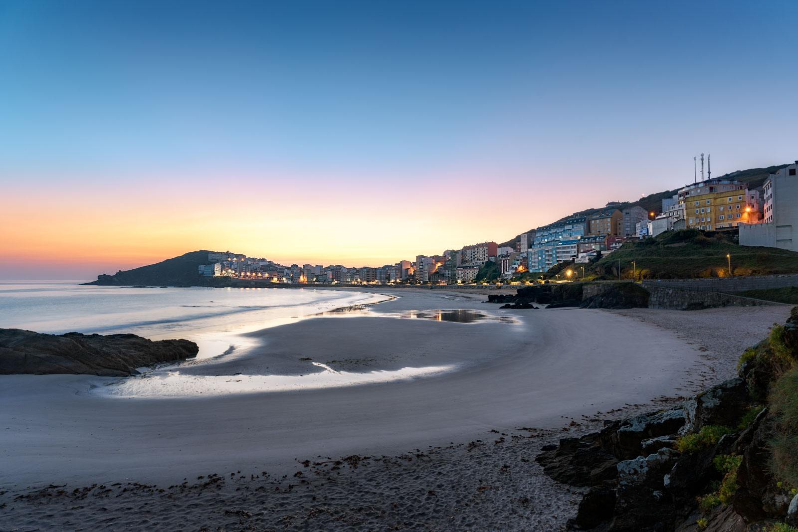 Praia de Area Maior en Malpica de Bergantiños