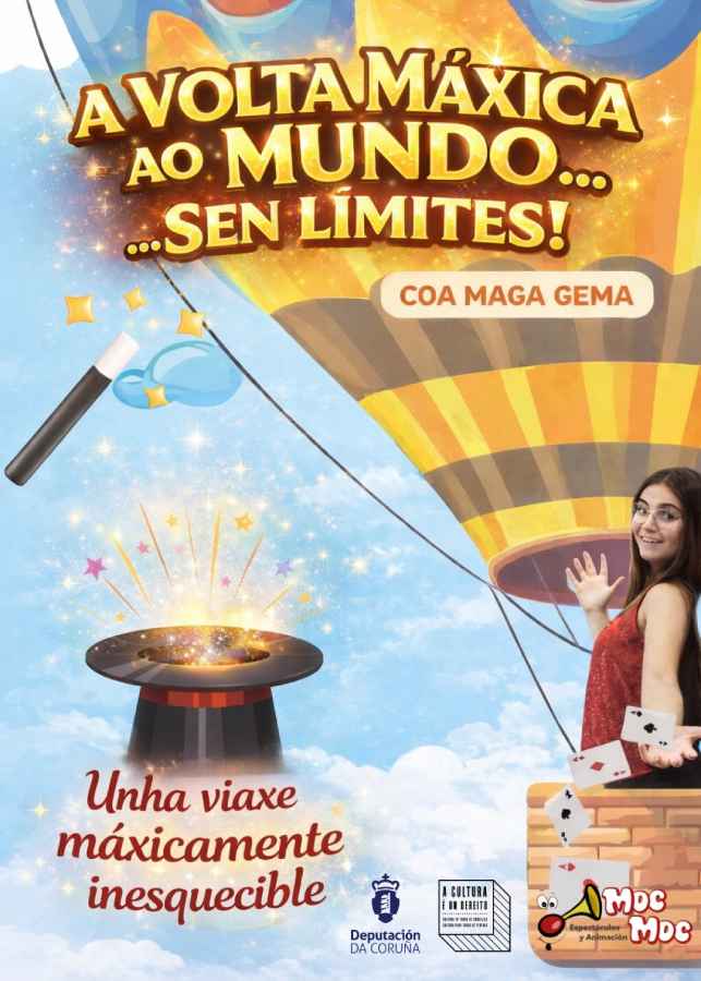 A volta máxica ao mundo… sen límites en Camariñas