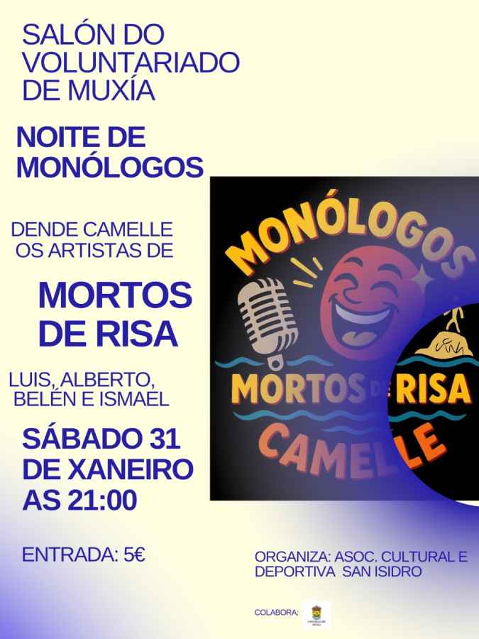 Actuación de Mortos de Risa en Muxía