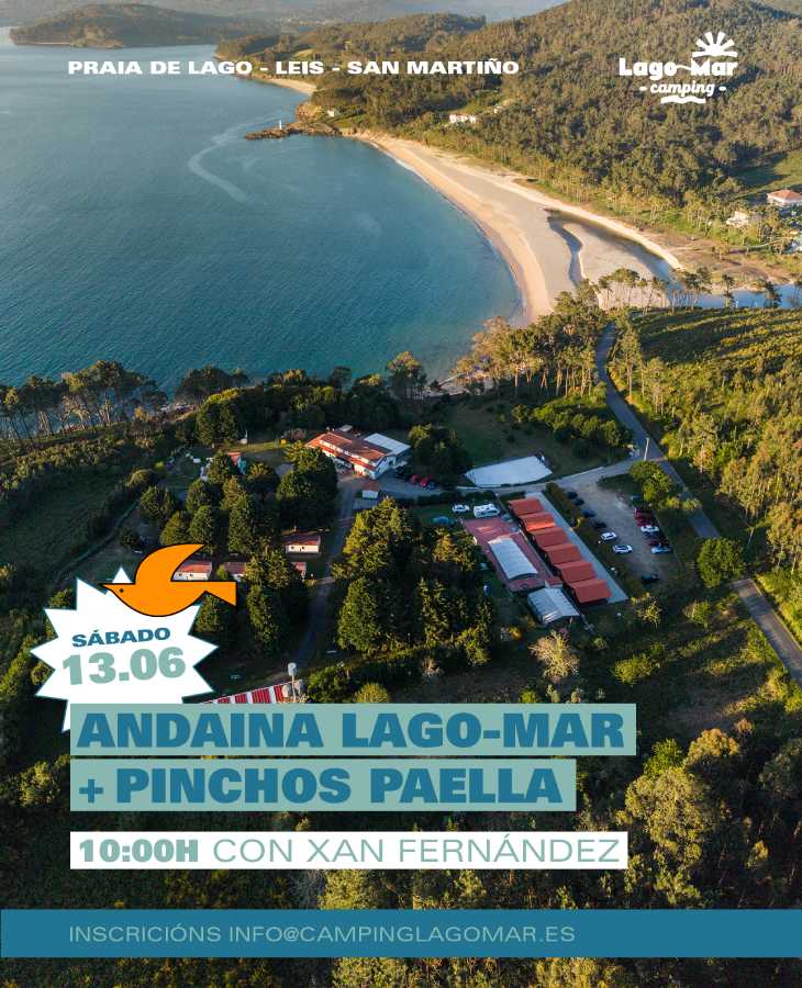 Andaina Lago Mar con pinchos y paella