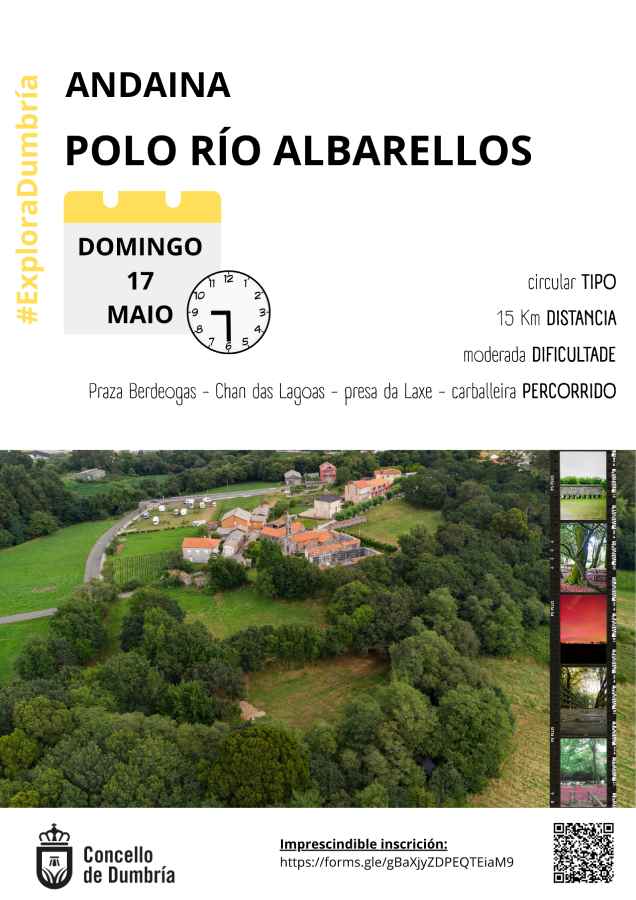 Andaina polo Río Albarellos Dumbría