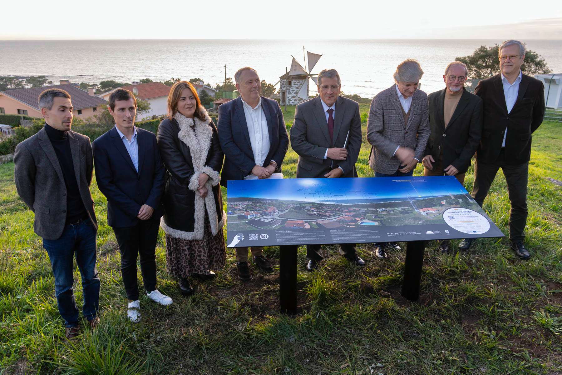 Atlantic Sunset nueva mesa interpretativa en Viana do Castelo