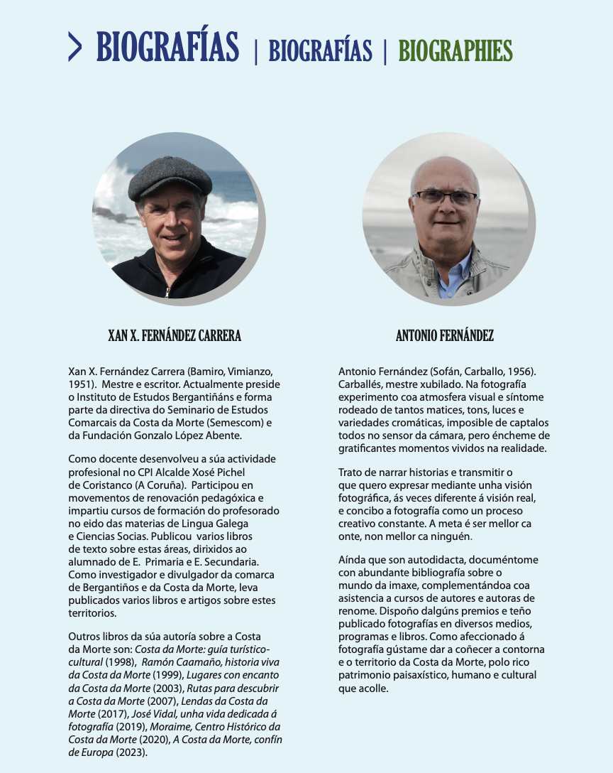 Biografía de Xan Fernández Carrera e Antonio Fernández