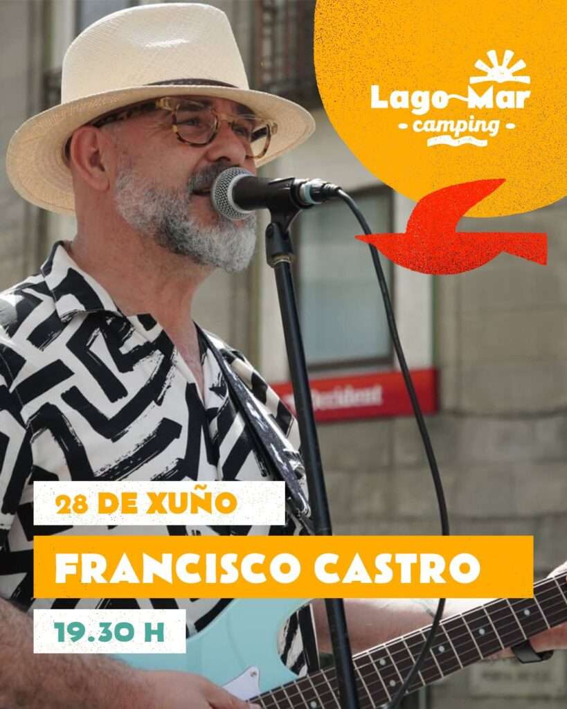 Cartel concerto francisco castro camping lago