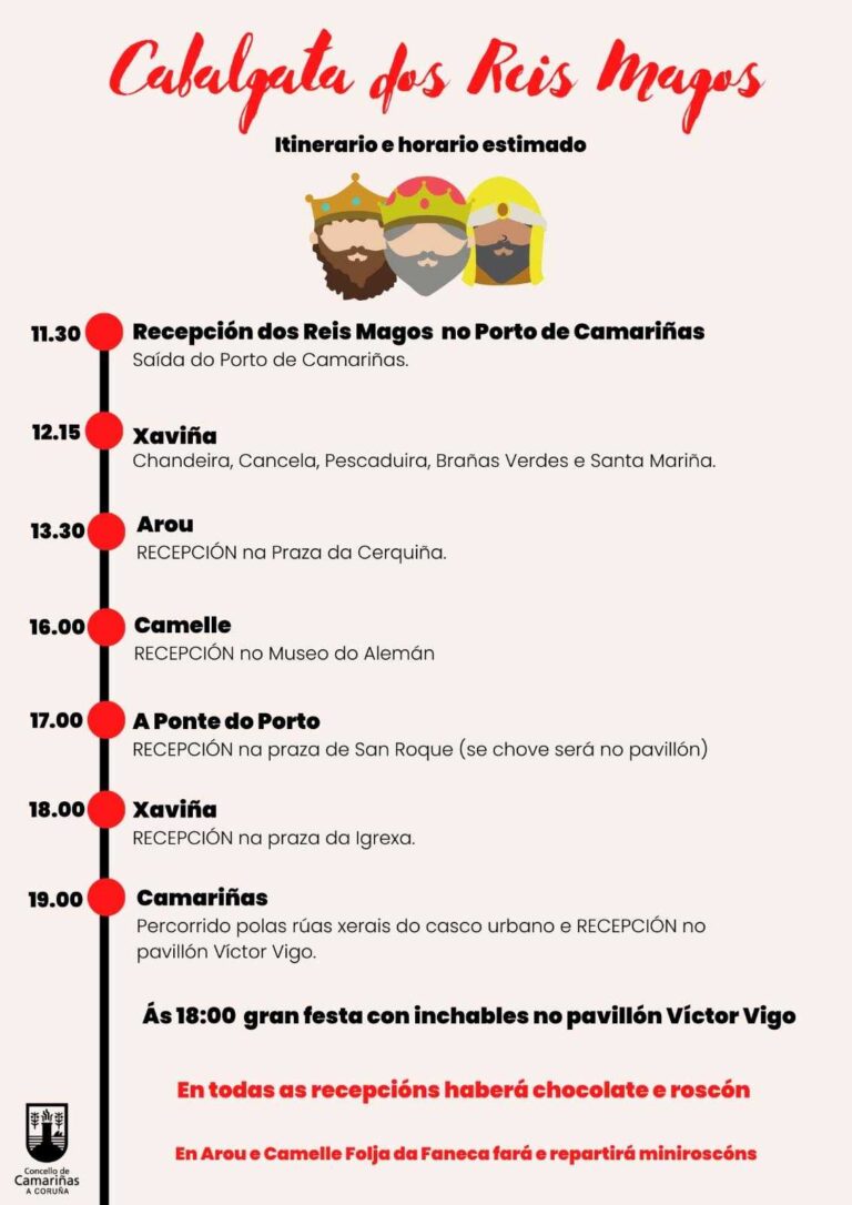 Cabalgata Reis Camariñas