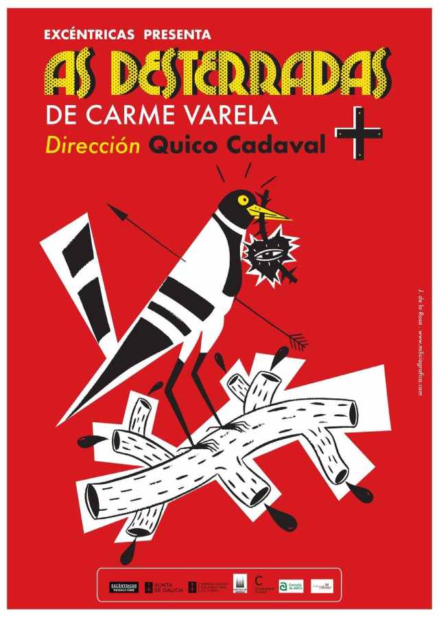 Cartel as desterradas teatro vimianzo
