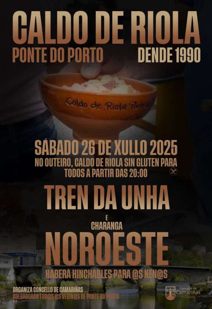 Cartel caldo de riola 2025 ponte do porto