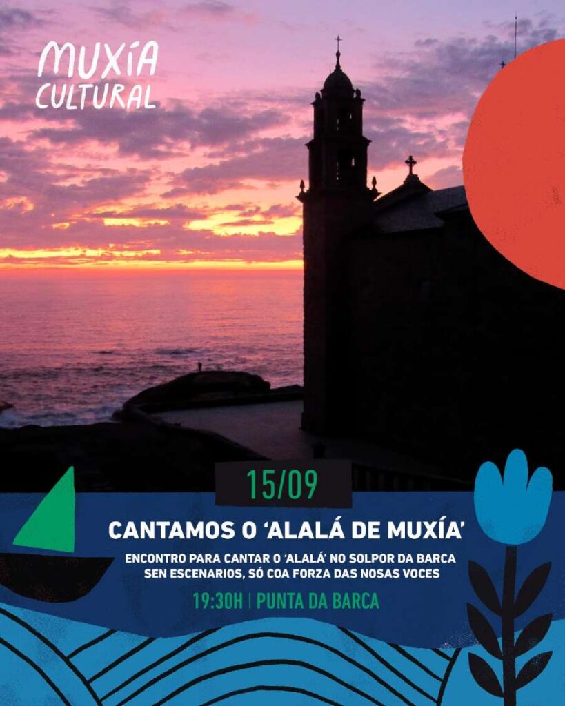 Cartel cantamos o alalá de muxía