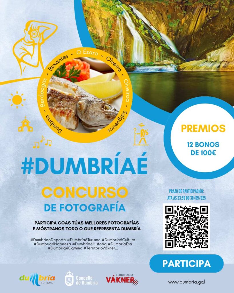 Cartel concurso de fotografía dumbríaé 2025