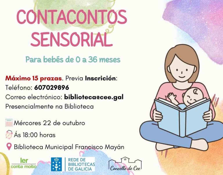 Cartel contacontos sensorial en cee 2025