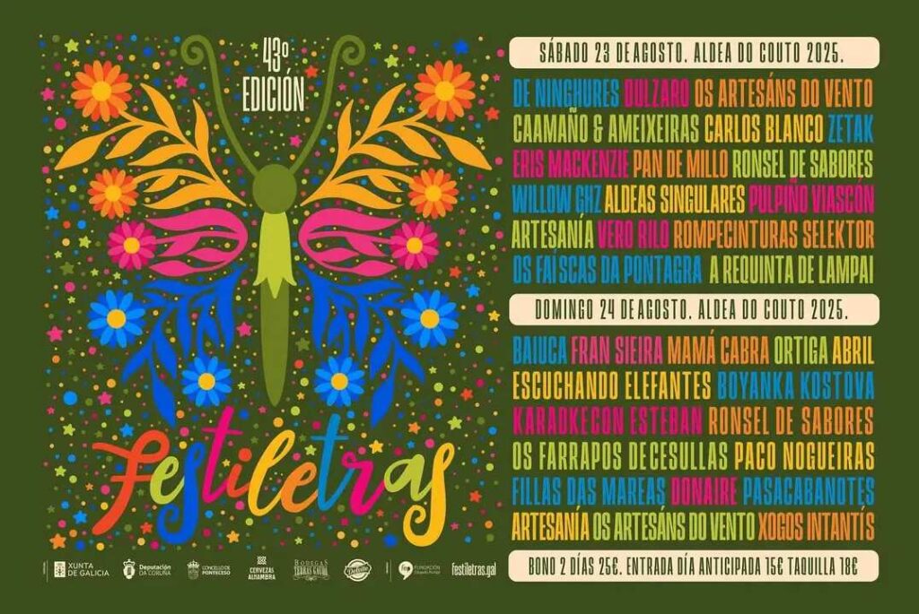 Cartel festiletras 2025