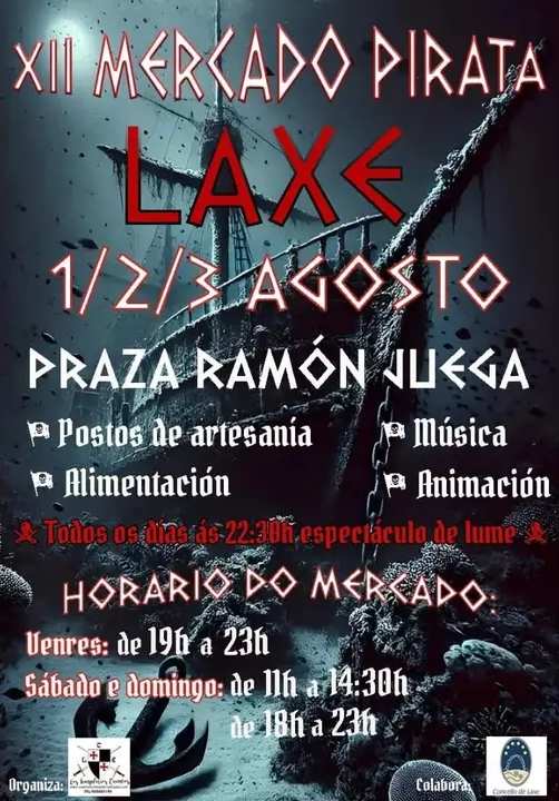 Cartel mercado pirata de laxe 2025