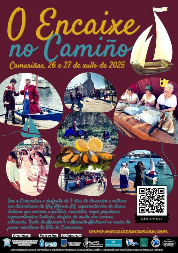 Cartel o encaixe no camiño 2025