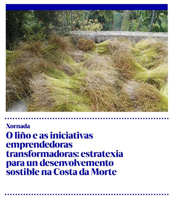 Cartel o liño e as iniciativas emprendedoras