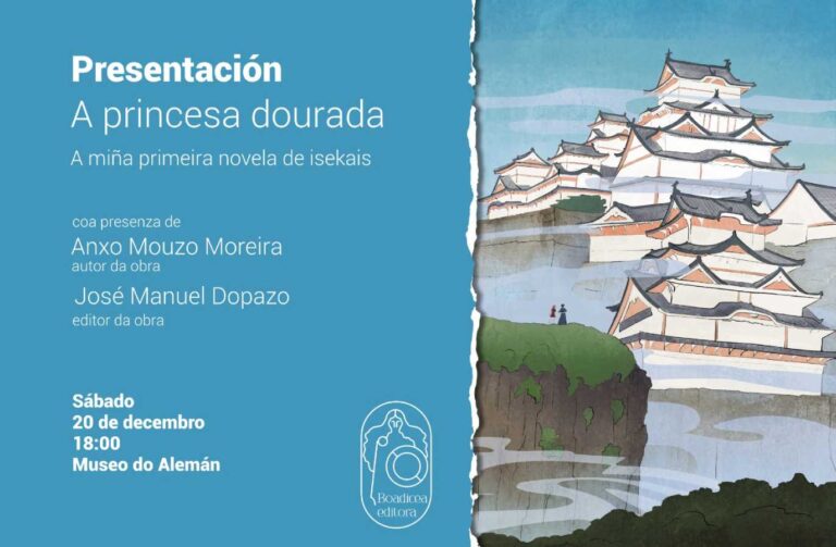 Cartel Presentación A Princesa Dourada
