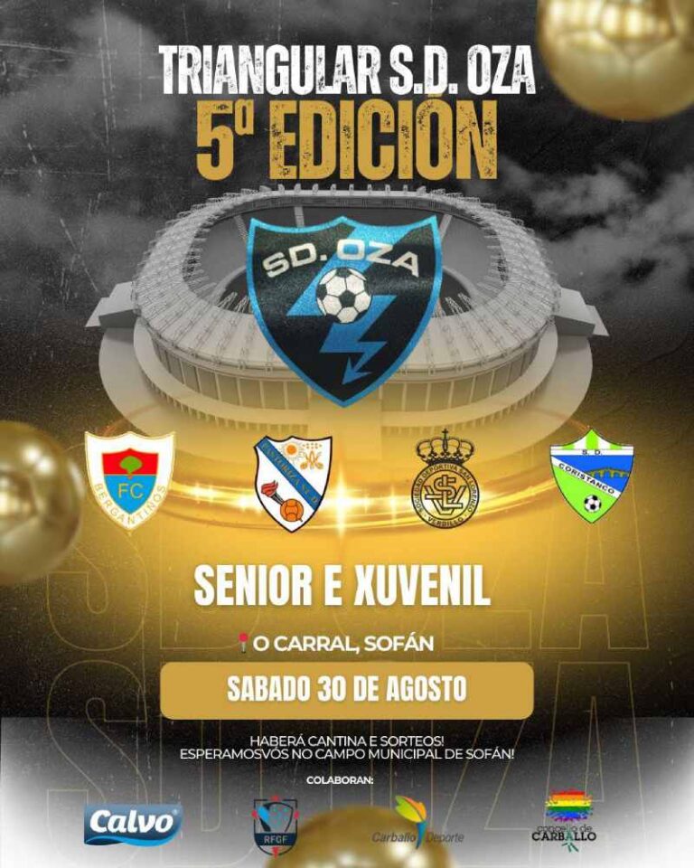 Cartel v edición do triangular sd ozas
