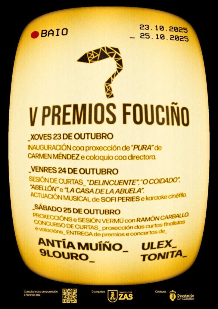 Cartel v premios fouciño 2025