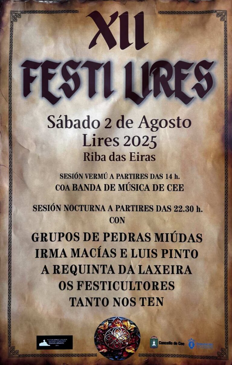 Cartel xii festi lires 2025