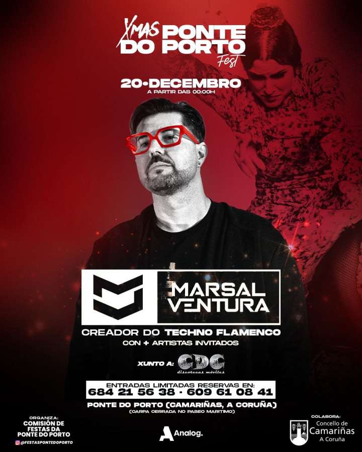 Cartel XMAS Ponte do Porto Fest
