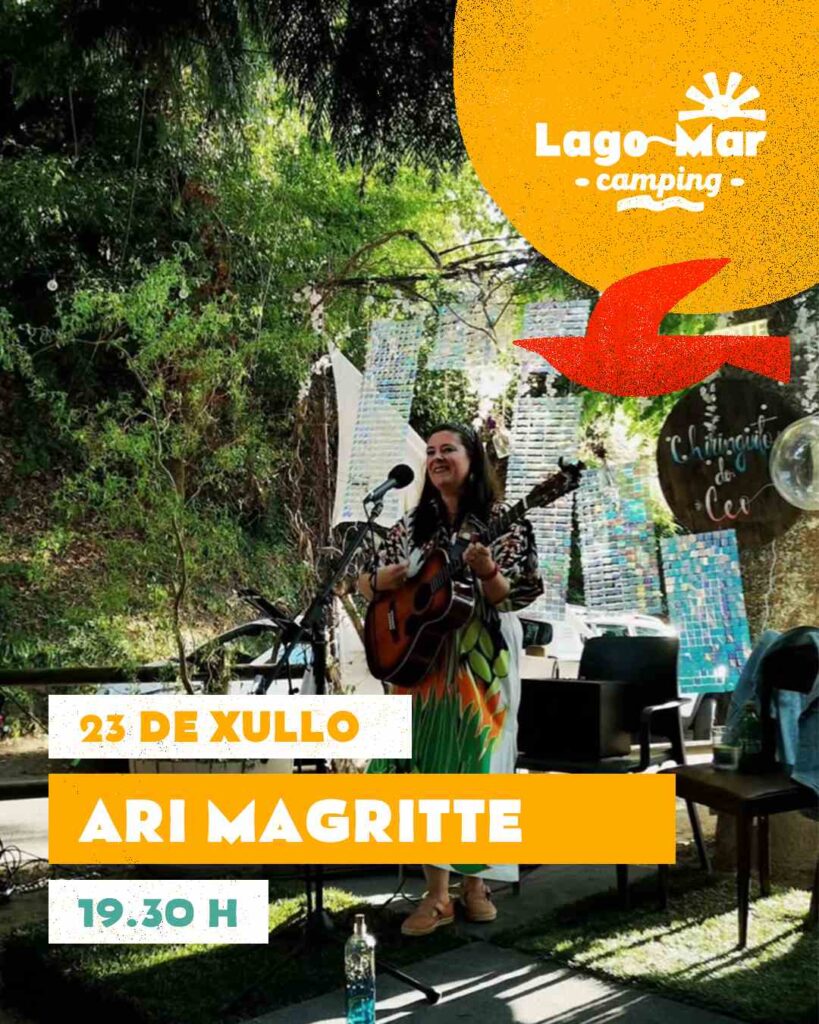 Concerto ari magritte no camping lago mar de muxía