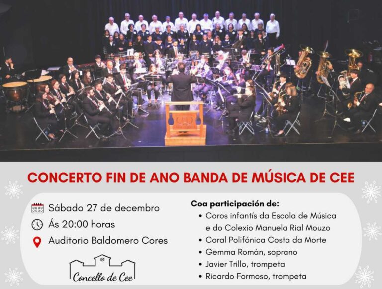Concerto Fin de Ano Banda de Música de Cee