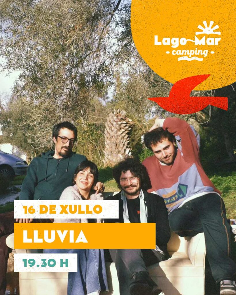 Concerto lluvia caming lago mar