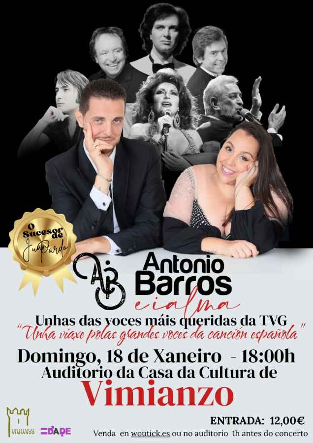 Concerto de Antonio Barros e Ialma en Vimianzo