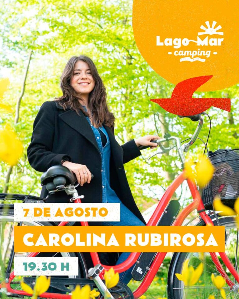 Concerto de carolina rubirosa no camping lago mar de muxía