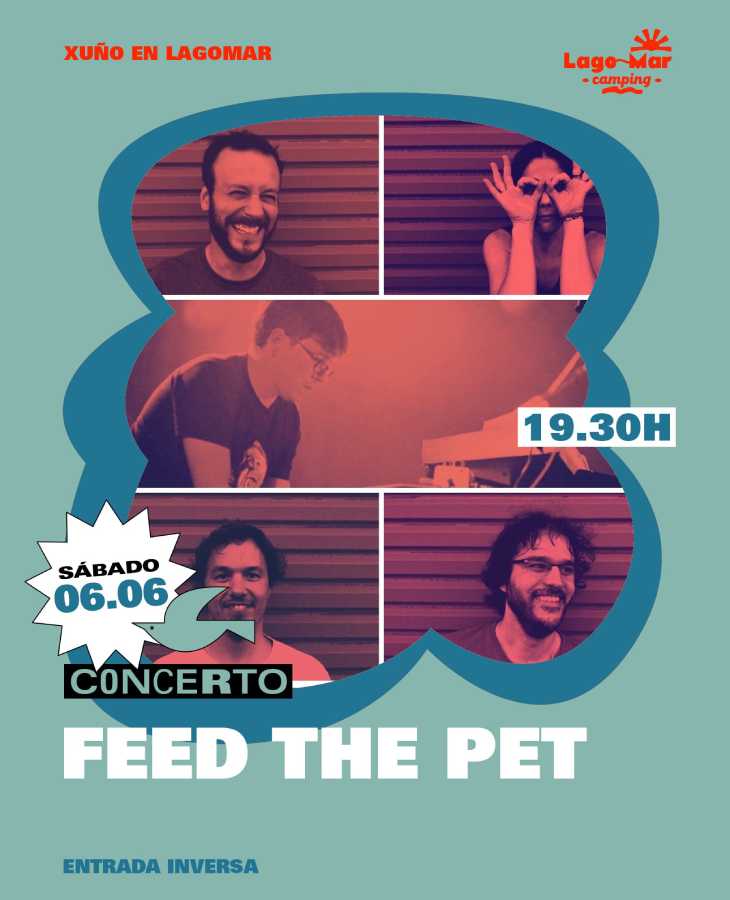 Concerto de Feed The Pet en Camping Lago Mar