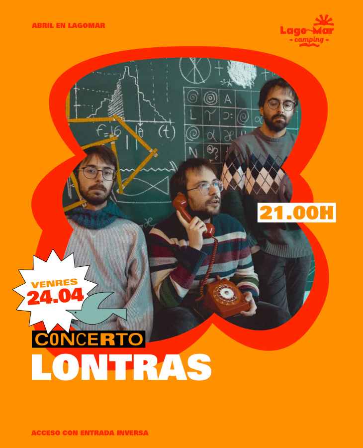 Concerto de Lontras no Campong Lago Mar