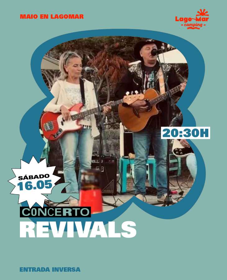Concerto de Revivals no Camping Lago Mar