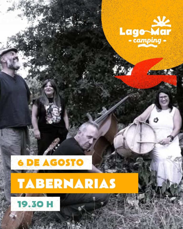 Concerto de tabernarias no camping lago mar de muxía