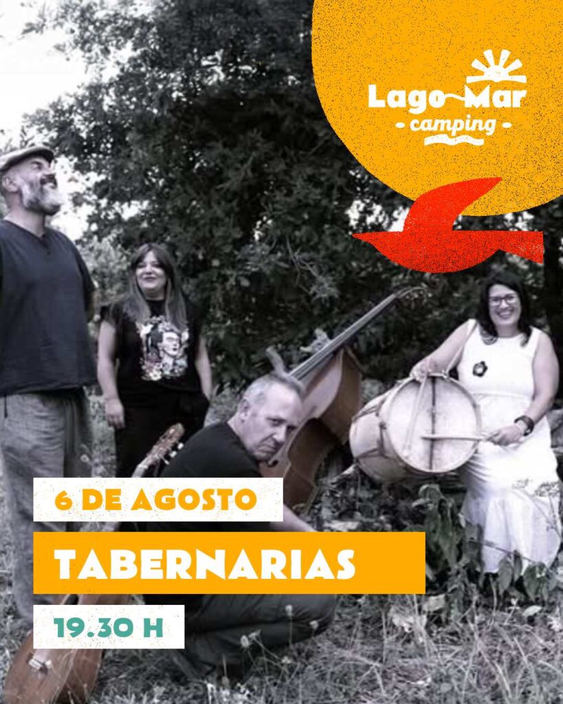 Concerto de tabernarias no camping lago mar de muxía
