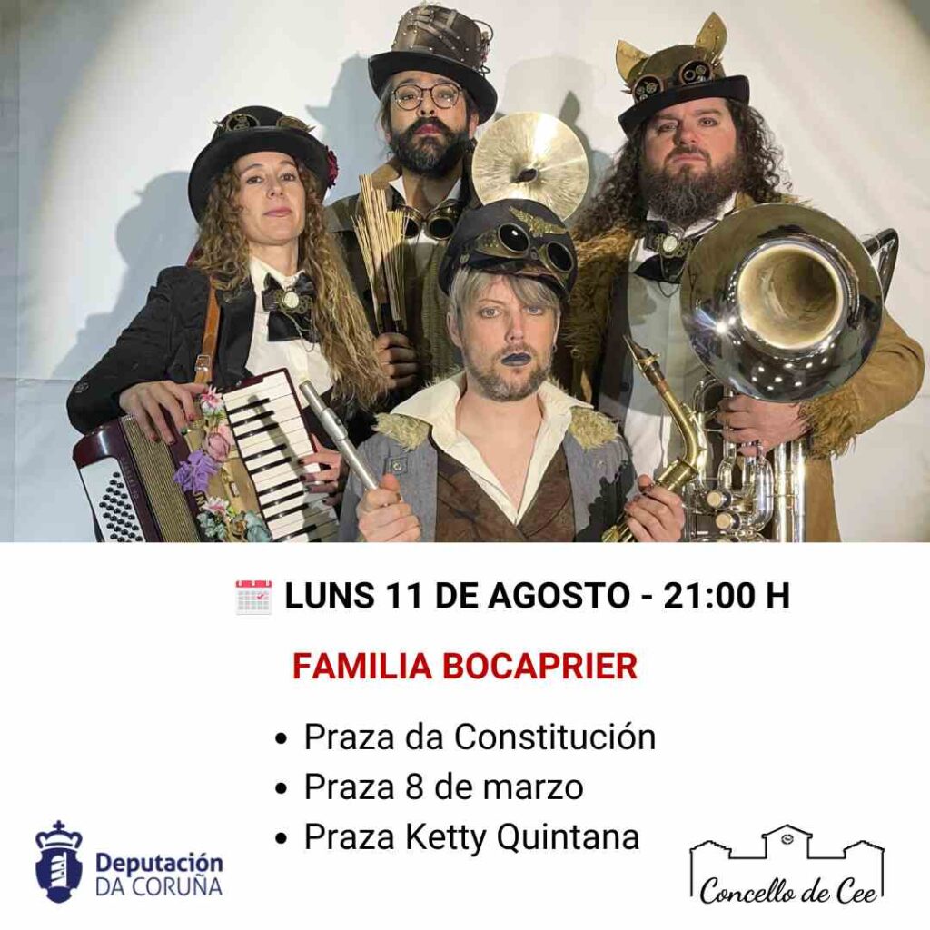 Concierto familia bocaprier en cee 2025