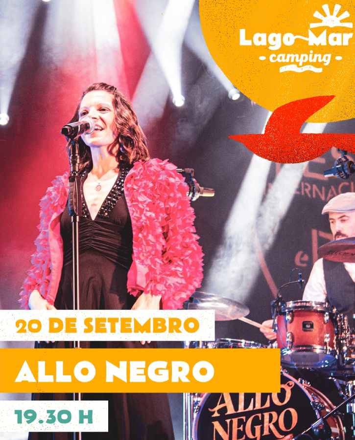 Concierto de allo negro en el camping lago mar 2025