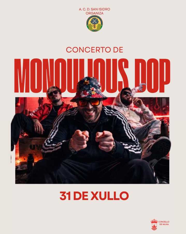 Concierto de Monoulious DOP en Muxía