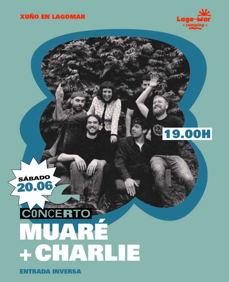Concierto de Muaré y Charlie en el Camping Lago Mar