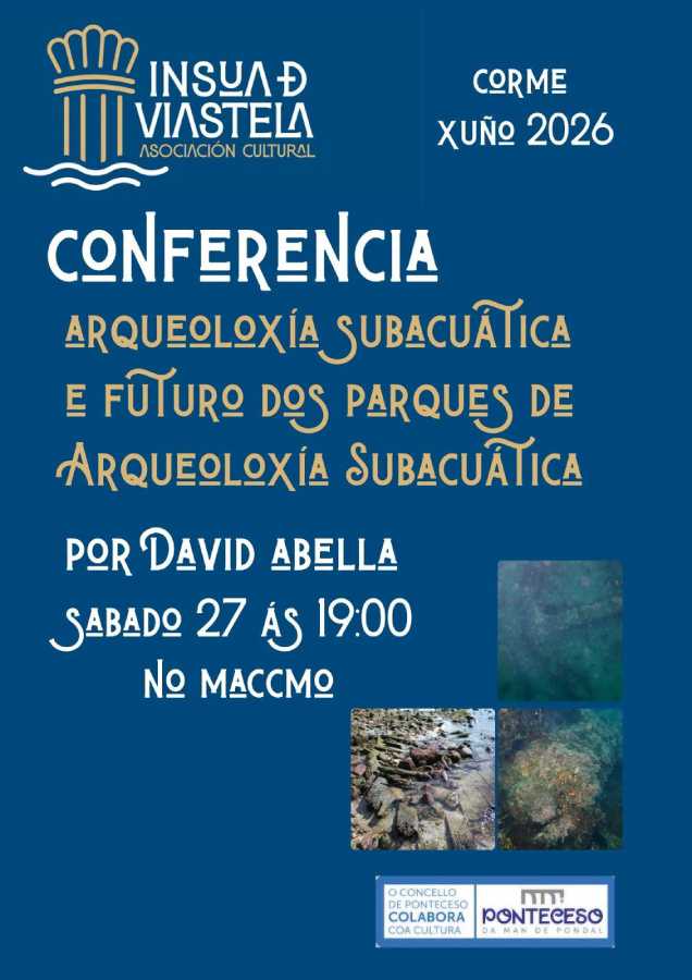 Conferencia sobre arqueología subacuática en Corme