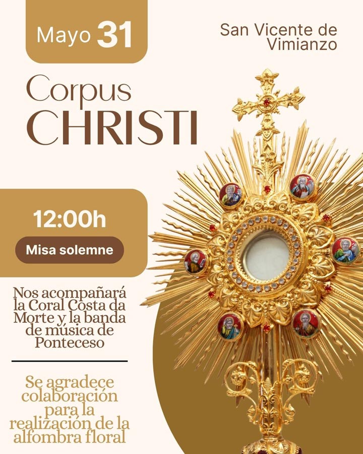 Corpus 2026 en Vimianzo