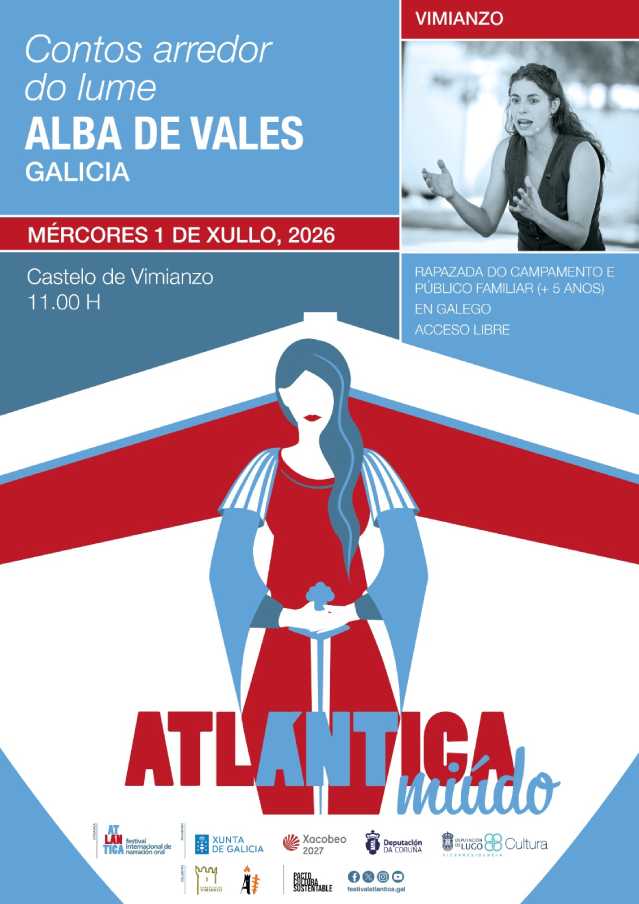 Cuentos alrededor del fuego con Alba de Vales en Vimianzo