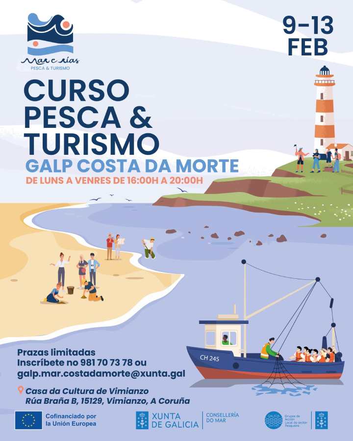 Curso Pesca & Turismo en Vimianzo