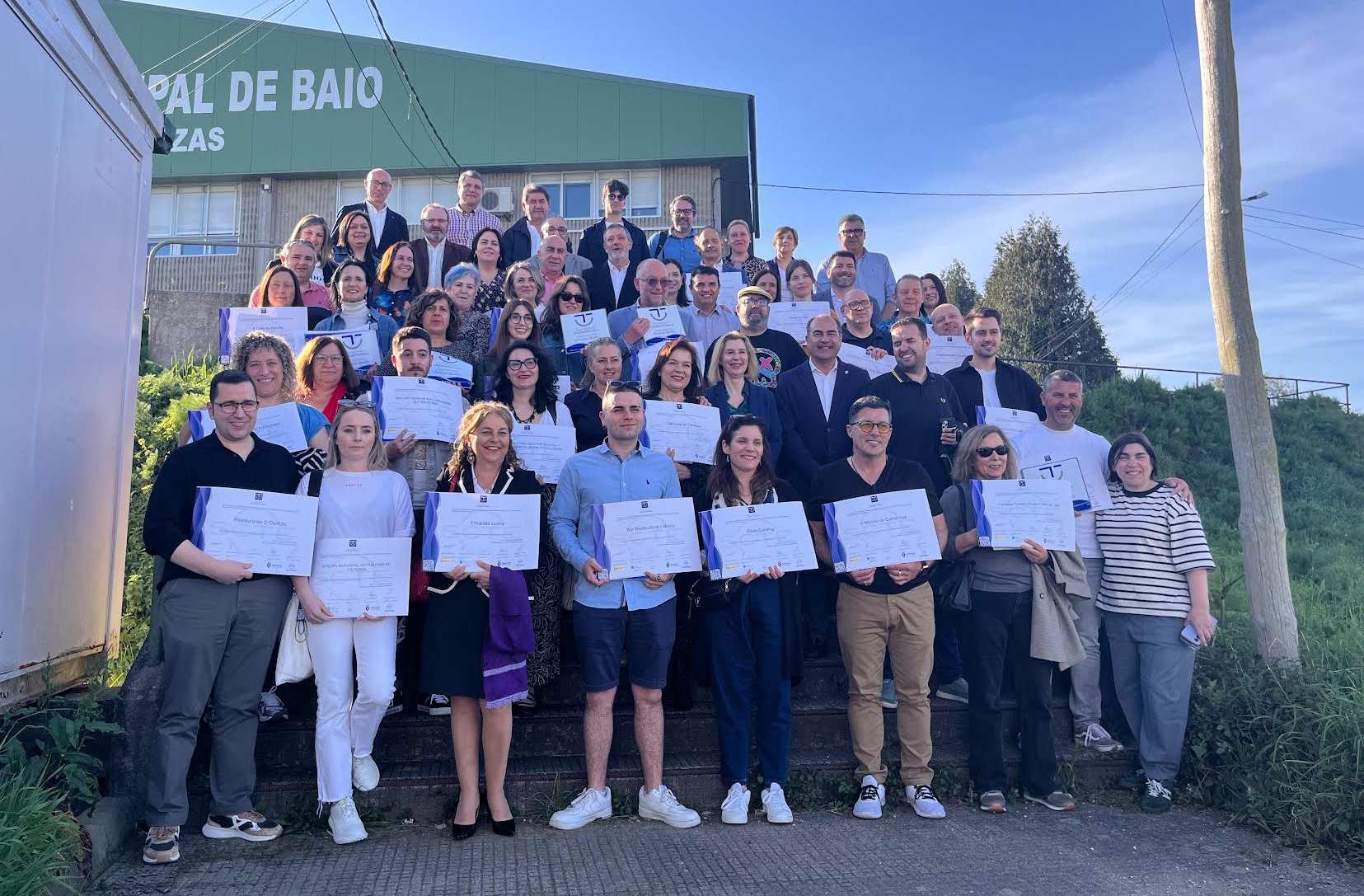 Diplomas SICTED na Costa da Morte