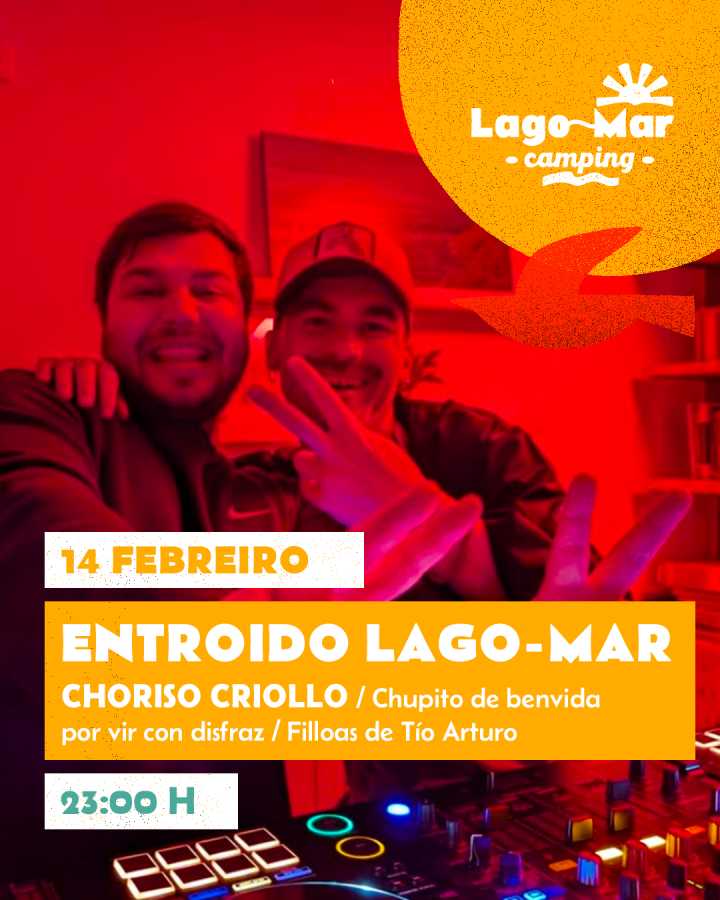 Entroido 2025 no Camping Lago Mar de Muxia