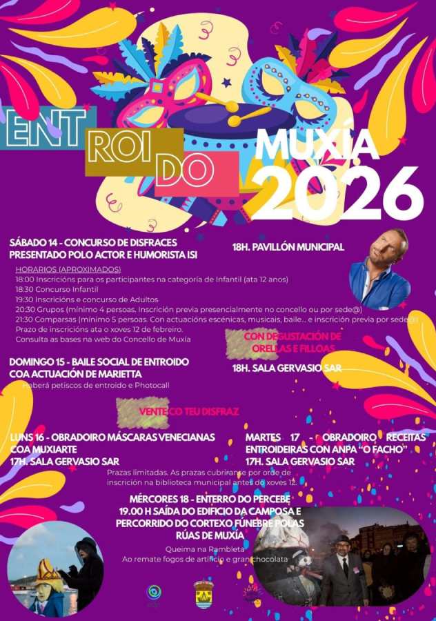 Entroido 2026 en Muxía
