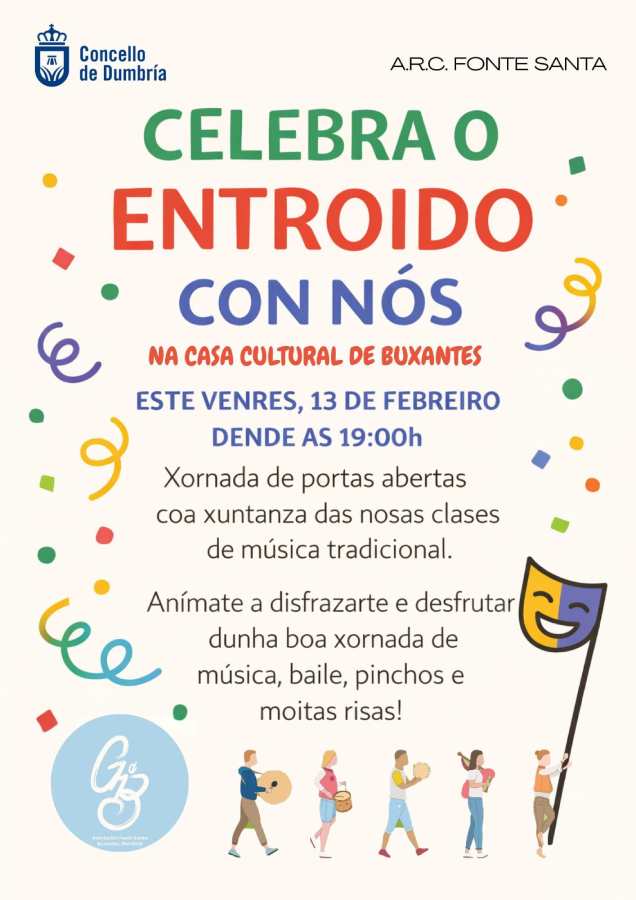 Entroido Casa Cultural de Buxantes