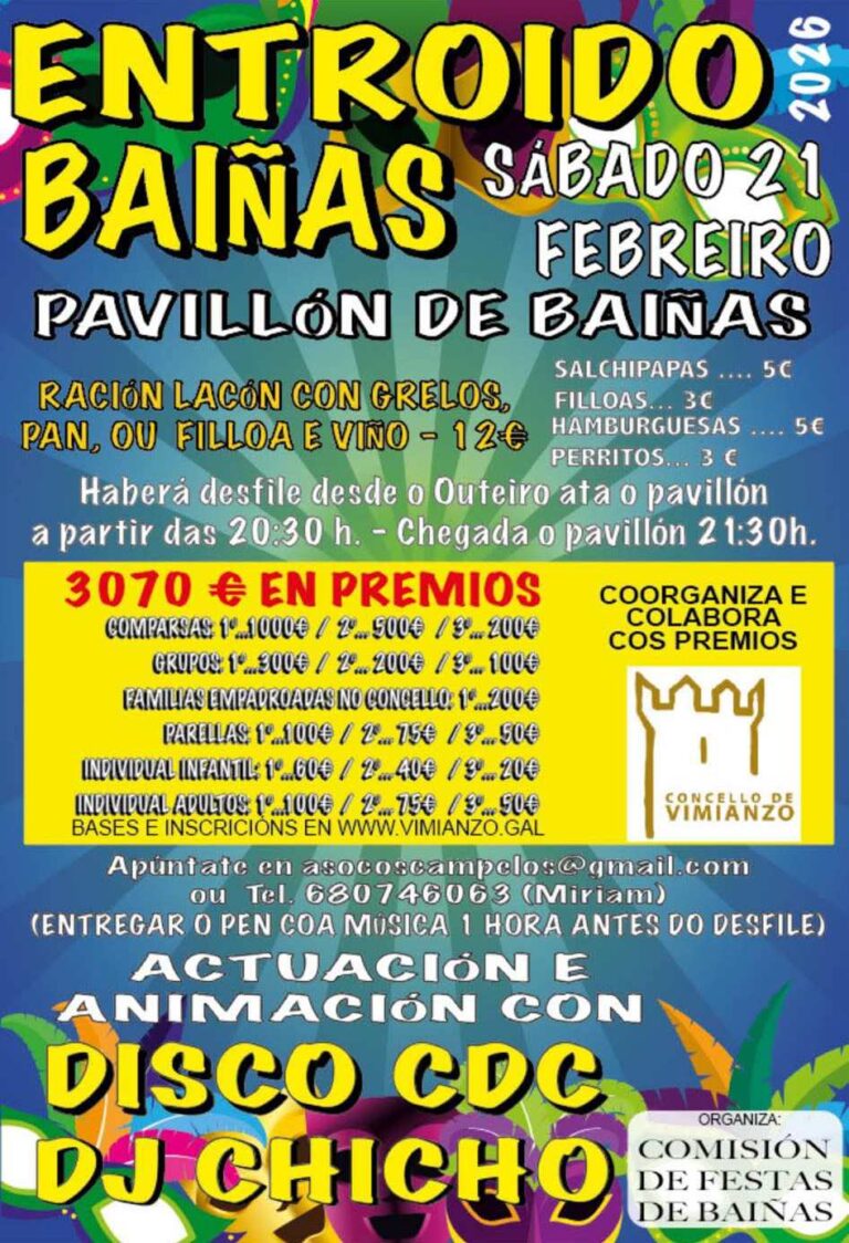 Entroido en Baíñas