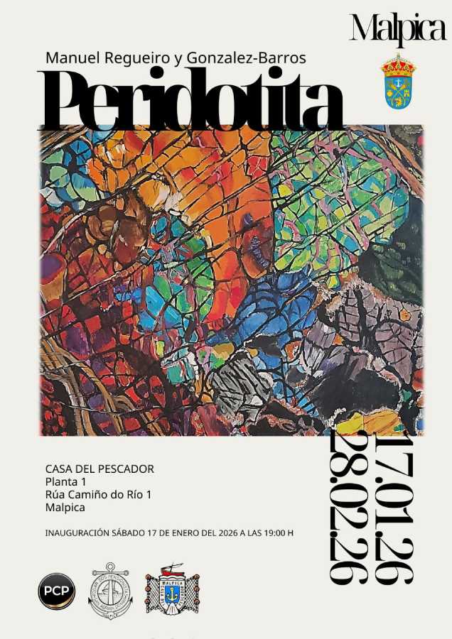 Exposición “Peridotita” de Manuel Regueiro y González Barros en Malpica