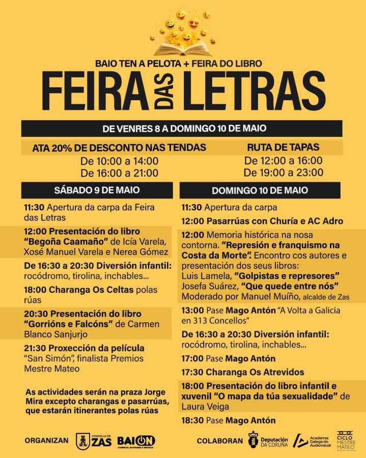 Feira das Letras 2026 en Baio