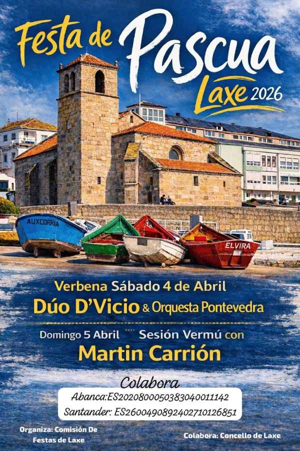 Festa de Pascua 2026 en Laxe